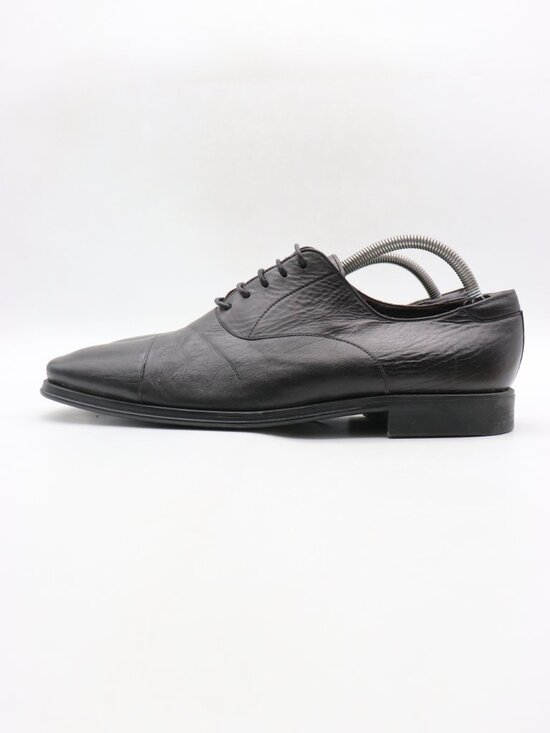 Magnanni Men\'s Size 10 M Black Leather Cap Toe Oxford Dress Shoes main image 8